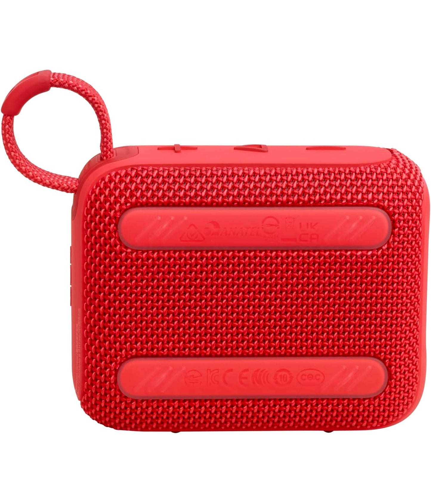 JBL GO4, Ultra Portable Bluetooth Speaker, Red