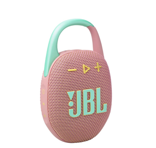 JBL Clip 5 Wireless Portable Speaker, Pink