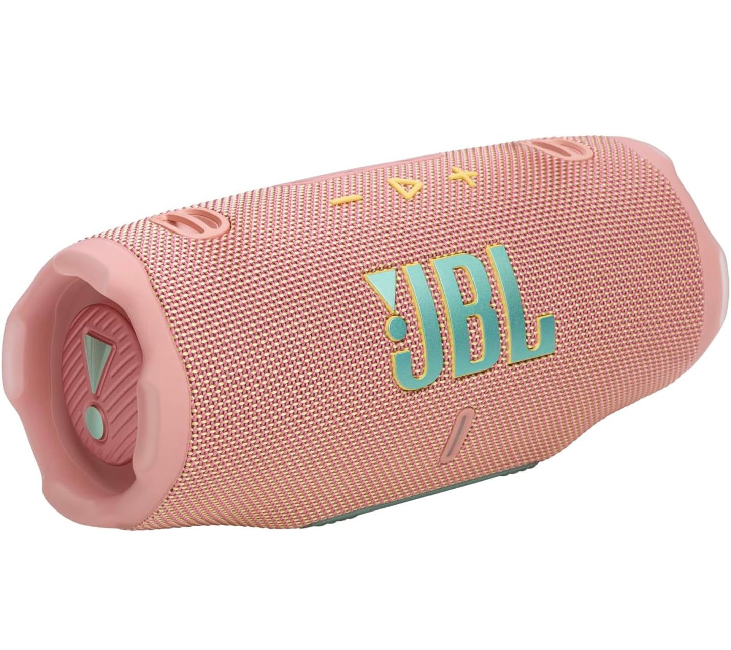 JBL Charge 6 Portable Bluetooth Speaker, Pink