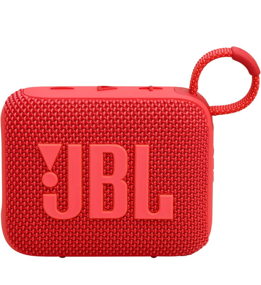 JBL GO4, Ultra Portable Bluetooth Speaker, Red
