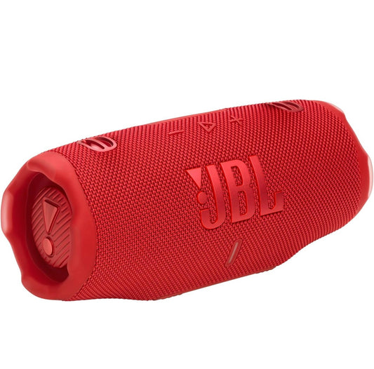 JBL Charge 6 Portable Bluetooth Speaker, Red