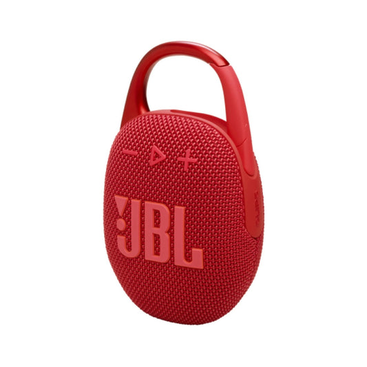 JBL Clip5 Portable Wireless Bluetooth Speaker, Red
