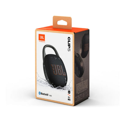 JBL Clip5 Wireless Portable Bluetooth Speaker, Black