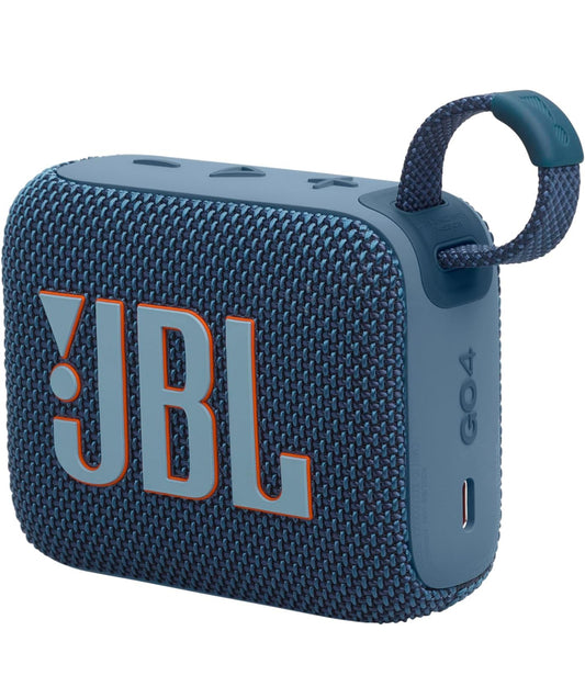 JBL GO4, Ultra Portable Bluetooth Speaker, Blue