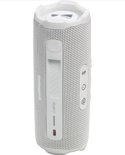 JBL Flip 7 Portable Bluetooth Speaker, White