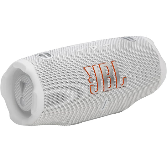 JBL Charge 6 Portable Bluetooth Speaker, White