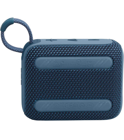 JBL GO4, Ultra Portable Bluetooth Speaker, Blue