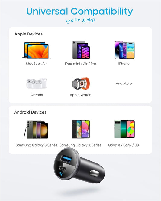 Anker Car Charger 52,5W