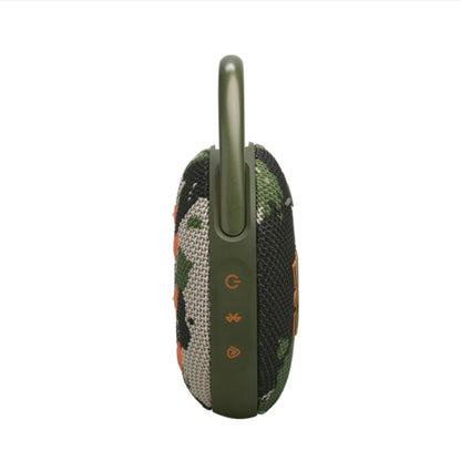JBL Clip 5 Portable Wireless Bluetooth Speaker, Squad