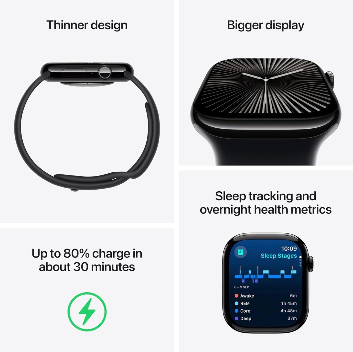 Apple Watch Series 10 Jet Black 42mm