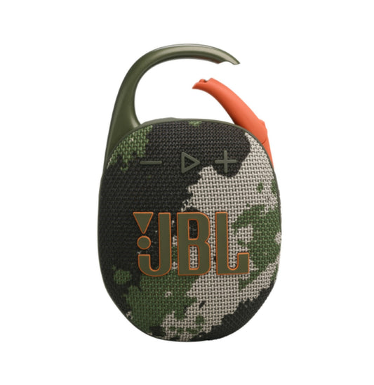 JBL Clip 5 Portable Wireless Bluetooth Speaker, Squad