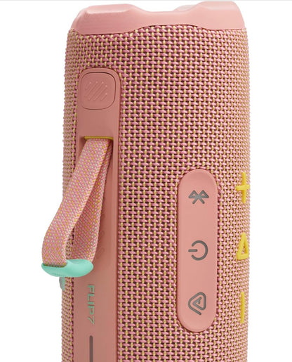 JBL Flip 7 Portable Bluetooth Speaker, Pink